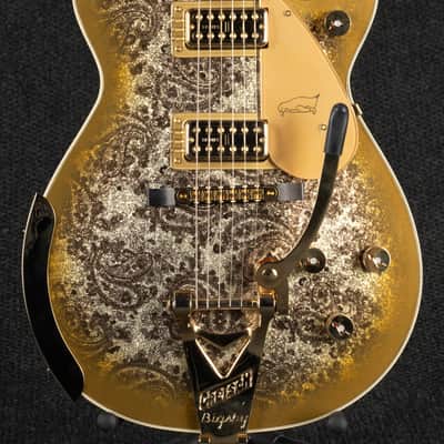 Gretsch G6134TG Paisley Penguin - Gold Paisley Burst image 13