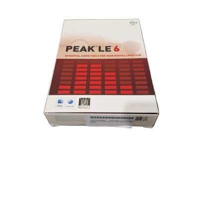 Bias Peak LE6 software - Excellent w/ Original Box image 1