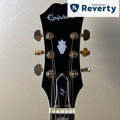 2016 Epiphone EJ-200SCE/VS Sunburst Jumbo Acoustic-Electric Guitar w/Case image 14