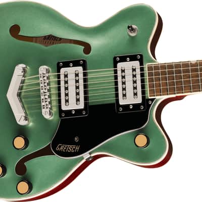 Mint G2655 Streamliner™ Center Block Jr. Double-Cut with V-Stoptail, Steel Olive image 3