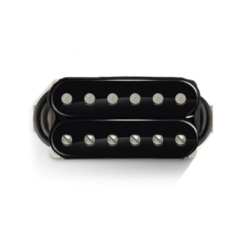Bare Knuckle Rebel Yell Bridge Pickup 50mm Spacing - Black Bobbins image 1