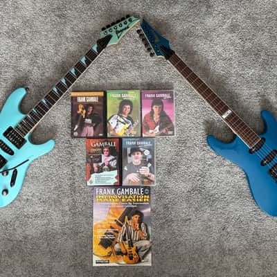 Ibanez FGM100-SB Frank Gambale Signature 1992 - Sky Blue image 11