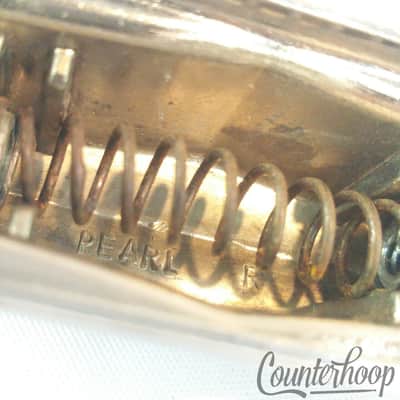 *Pearl Snare Drum Lug Chrome Japan 2" 2 1/2 Double-Sided Parts Vintage 70s-80s* image 4