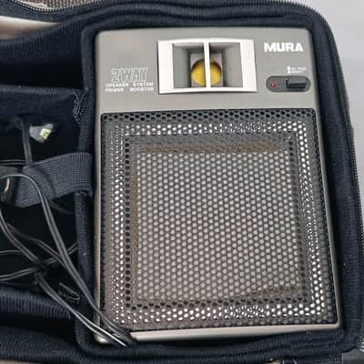 Mura SP-100 Sound-Stepper 2-Way Speaker System w/ 3/8" Input - Gray image 5