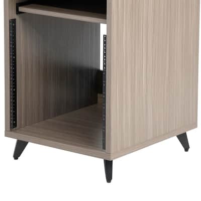 GATOR FRAMEWORKS GFW-ELITEDESKRK-GRY Bureau studio - Meuble rack studio 10U gris image 4
