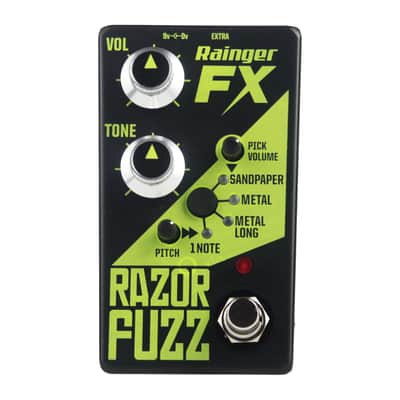 Rainger FX Razor Fuzz Virtual Plectrum Fuzz Pedal [DEMO] image 1