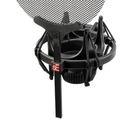 Se Electronics ISOLATION PACK Metal Pop Filter+Shock Mount For X1 or sE2200 Mics image 2