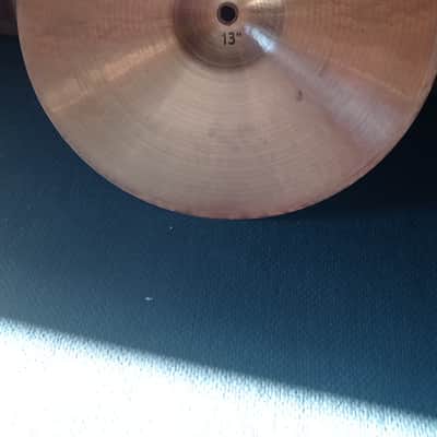 Vintage Paiste 505 13" Medium Hi-Hat Cymbals (1980, Black Label, Made in Germany) image 6