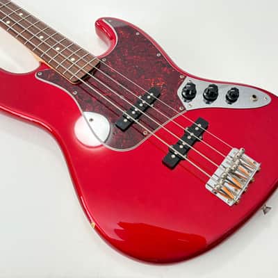 Fender Jazz Bass JB-45 Candy Apple Red 1993-1994 made in Japan image 11