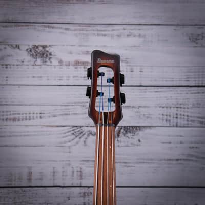 *DEMO* Ibanez UB804 Upright Bass | Mahogany Oil Burst image 6