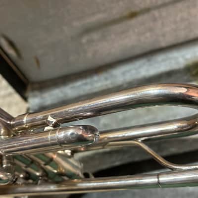 Schilke B3 Professional Silver Trumpet w Case image 12