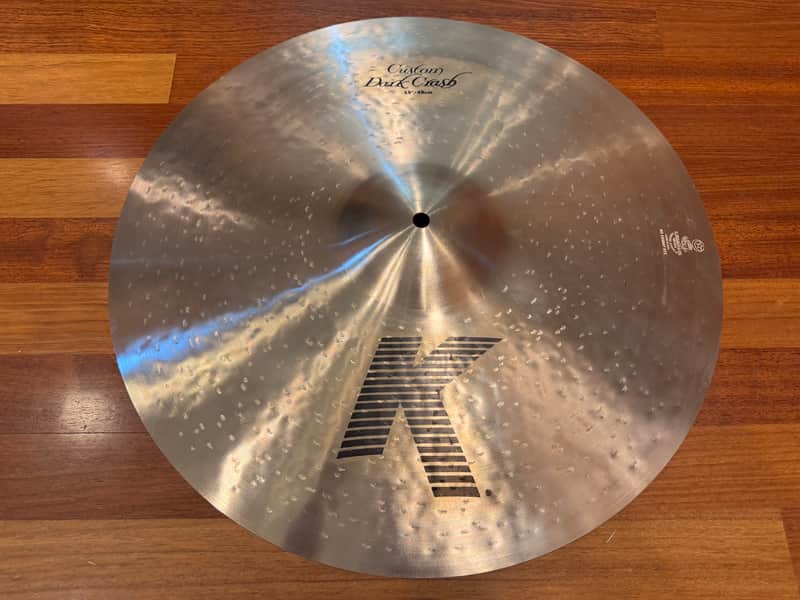 Zildjian 19" K Custom Dark Crash Cymbal 1995 - Present - Traditional image 1