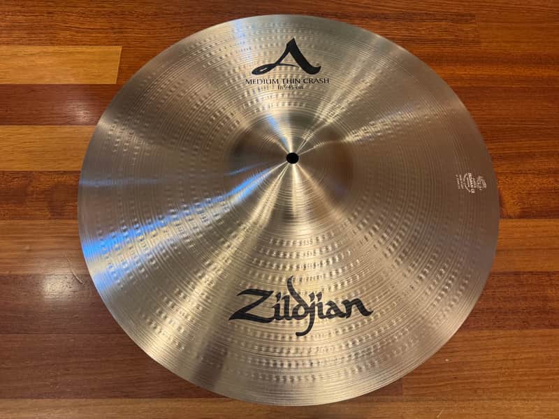 Zildjian 18" A Series Medium Thin Crash Cymbal 2013 - Present - Traditional image 1