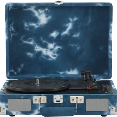 Crosley CR8005F-BU Cruiser Plus Vintage Bluetooth Turntable, Indigo image 1