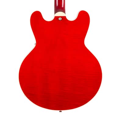 2017 Heritage Standard H-535 Semi-Hollow Electric Guitar, Trans Cherry, AH0XXXX image 5