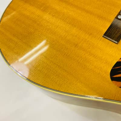 Gibson J-35 Antique Natural Electro-Acoustic Guitar, 2016 image 12