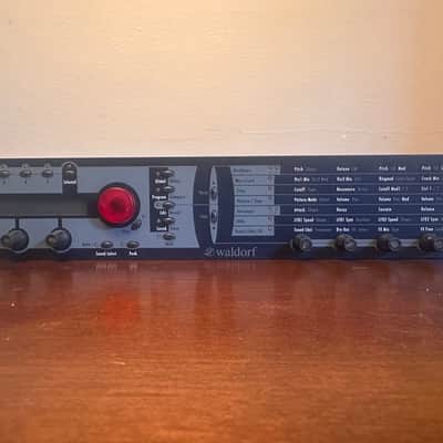 Waldorf Rack Attack Percussion Synthesizer 2002 - Blue image 1