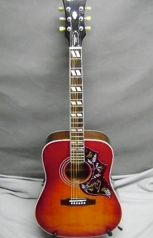 Epiphone Humingbird Artist Custom Shop Limited Edition Red Mahogany image 1