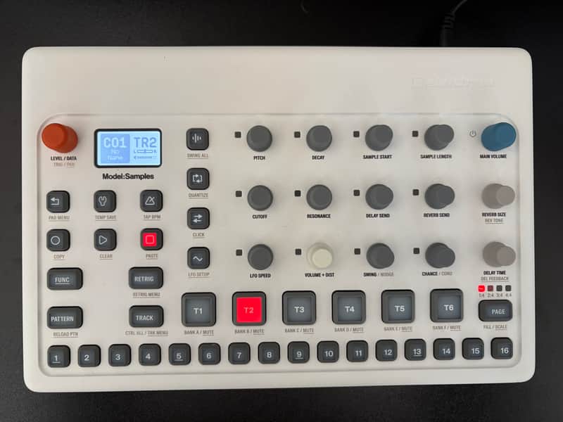 Elektron Model: Samples White Drum Machine image 1