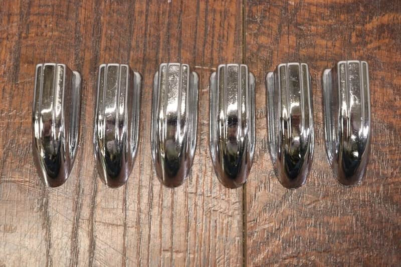 Unbranded Chrome Tom Drum Lugs 6pk #23 image 1