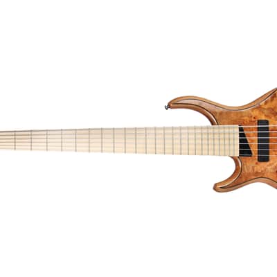 MTD Kingston Kingston Z6 lefty Natural Gloss Gloss, Maple Fretboard image 8