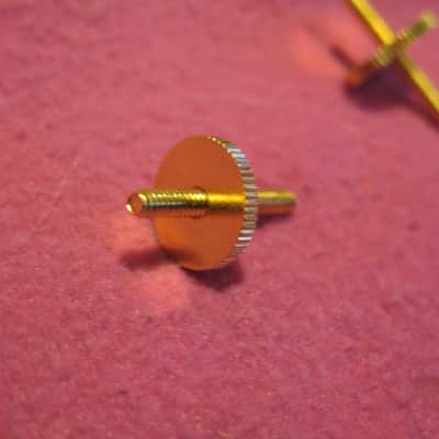 NOS Gibson rosewood bridge assembly base + wheels for L5 Super 400 byrdland 137 L4 archtop ces abr1 image 9