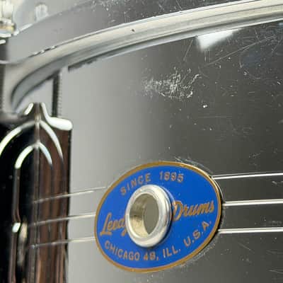 Leedy 5x14" 60's Shelly Manne Model Snare Drum - COB image 8