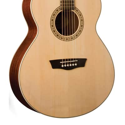 Washburn WG7S-O Harvest Grand Auditorium Acoustic Guitar - Natural Gloss (WG7S-O-U) image 2