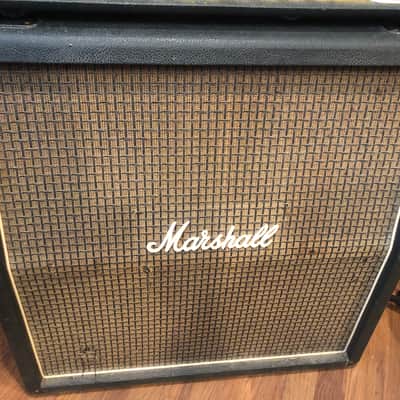 Marshall JMP 2203 Mk 2 Master Model 100w Lead Head and 4x12 Cabinet 70's image 2