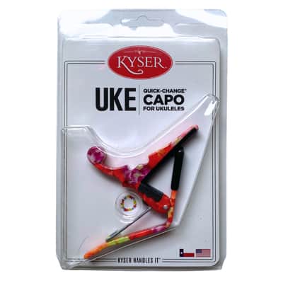 Kyser KULEA Quick-Change Uke Capo, Hawaiian Lei image 1