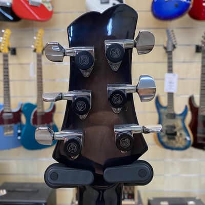 Brogi Vanguard Custom Guitar 2007 Black Transparent image 11