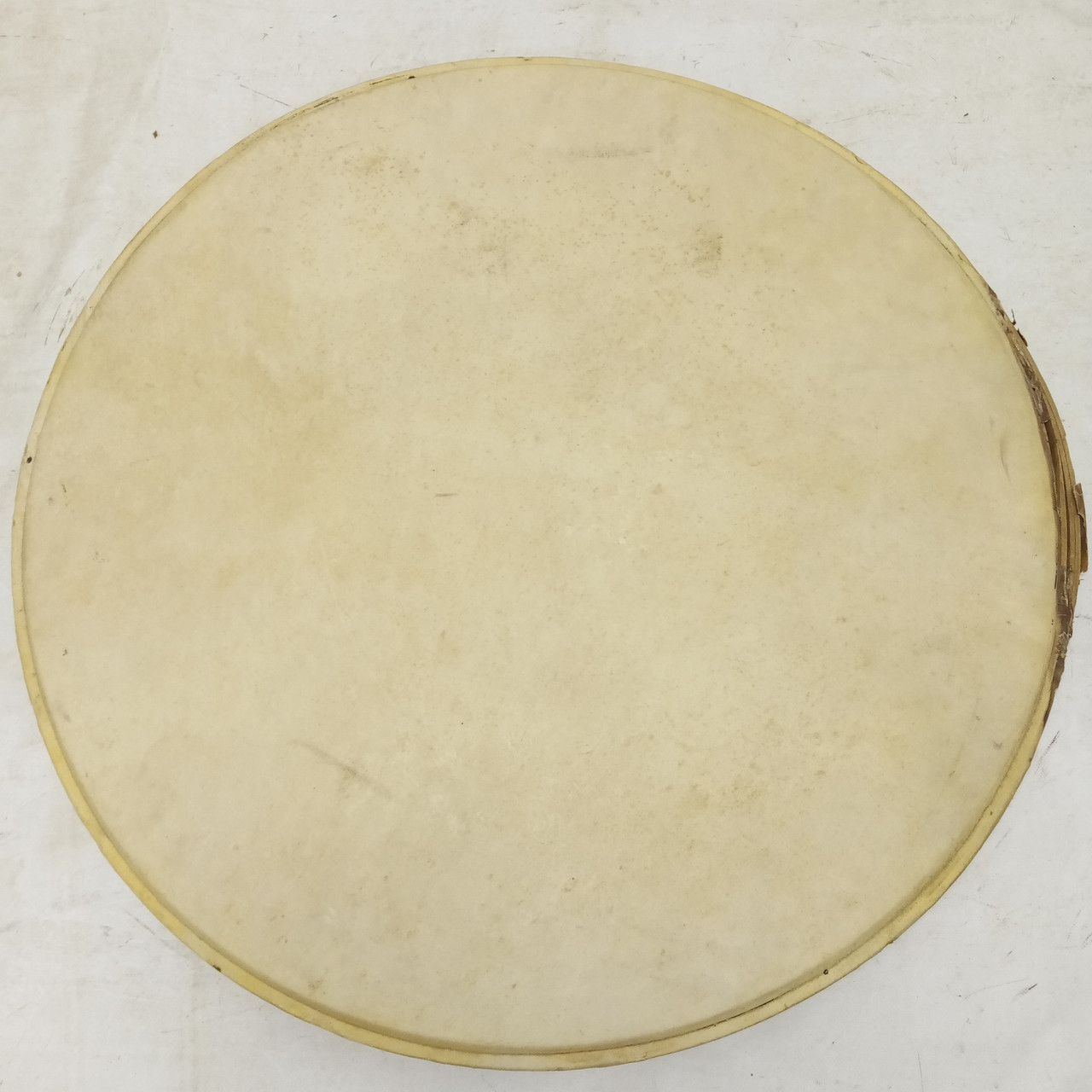 Gretsch 24"Bass Drum Calf Skin Head Broadkaster Vintage50s 3ply Maple Flesh Hoop — main photograph