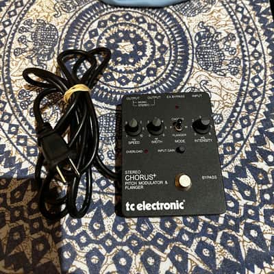 TC Electronic Stereo Chorus + Pitch Modulator & Flanger 1991 - 2016 - Black image 1