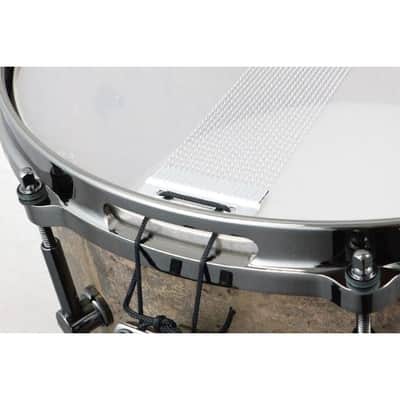 Canopus Patina Solid Brass Snare Drum 14x6.5 image 5