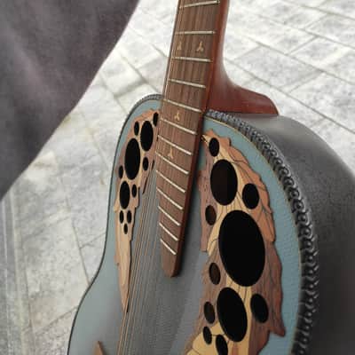 Adamas by Ovation 1685-8 12-String 1997 Blue Burst image 10