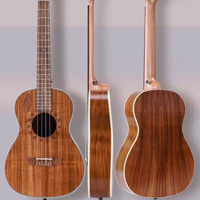 Baritone Ukulele 30 Inch for Beginners, Ukelele Kit for Starter or Professional Best Selection Wood - Natural Matte image 2