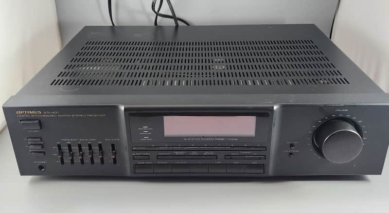 Optimus STA-900 Digital Synthesized AM/FM Stereo Receiver Phono Jack image 1
