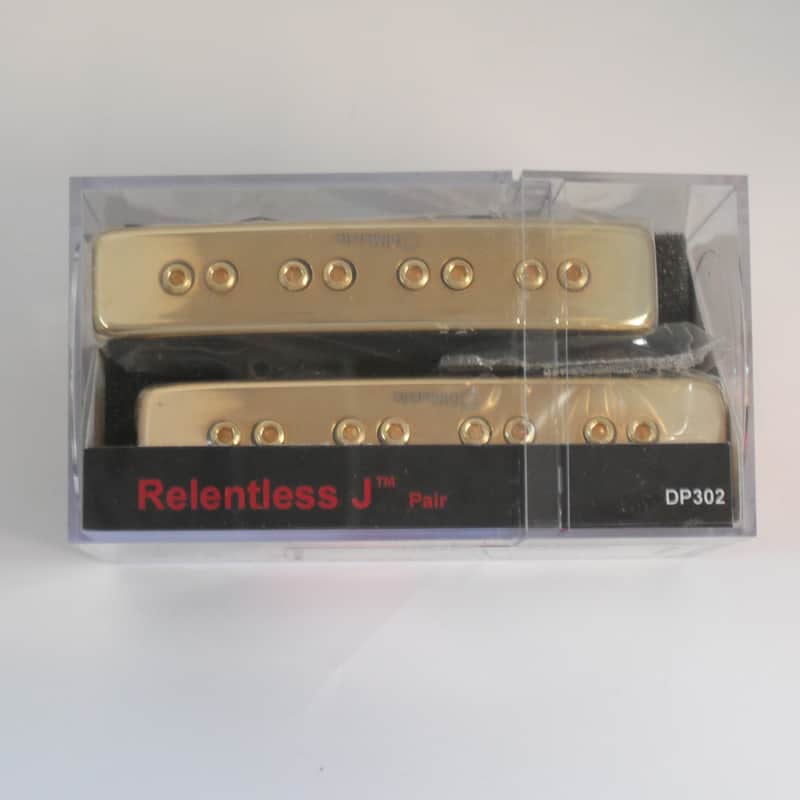 DiMarzio Relentless J Set W/Gold Covers DP 302 image 1