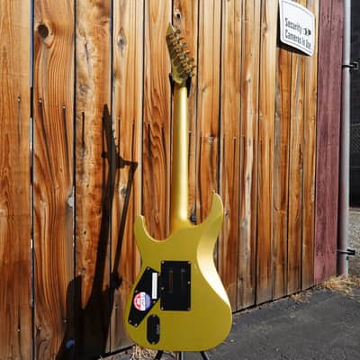 ESP LTD M-1 Custom '87 Dark Metallic Gold 6-String Electric Guitar image 3