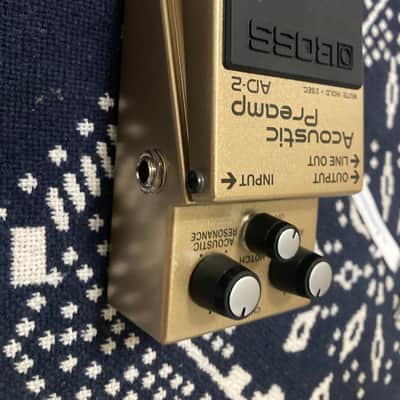 Boss AD-2 Acoustic Preamp Pedal 2016 - Present - Bronze image 4
