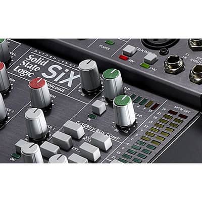 Solid State Logic SiX 6-Channel SuperAnalogue Desktop Mini Mixer 729750X2 image 6