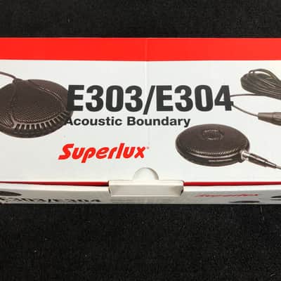 Superlux E303W Uni-Directional Cardioid Condenser Boundary Microphone - WHITE image 4