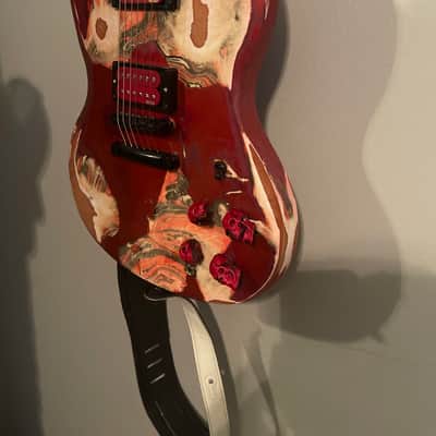 Gibson SG Baritone 2014 marble relic image 6