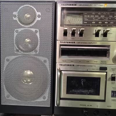 Telefunken HiFi Studio 1M Rare Vintage Cassette Boombox 220V Serviced Warranty image 13
