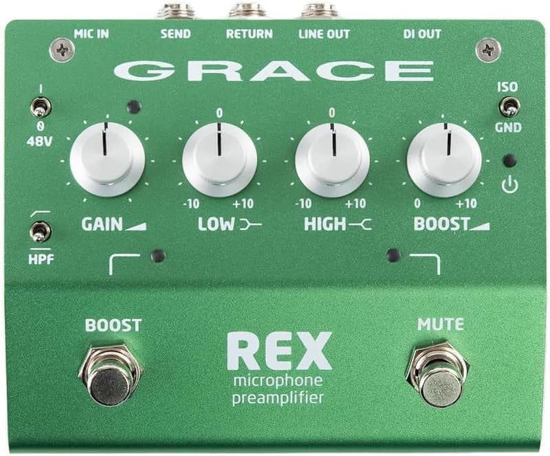 Grace Design REX Microphone Preamp Pedal with Boost image 1