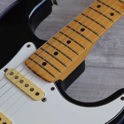1985 Squier (by Fender Japan) SST-36 Vintage Stratocaster (Black) image 6