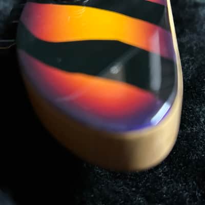 Vintage ESP George Lynch Sunburst (Purple) Tiger Signature image 5