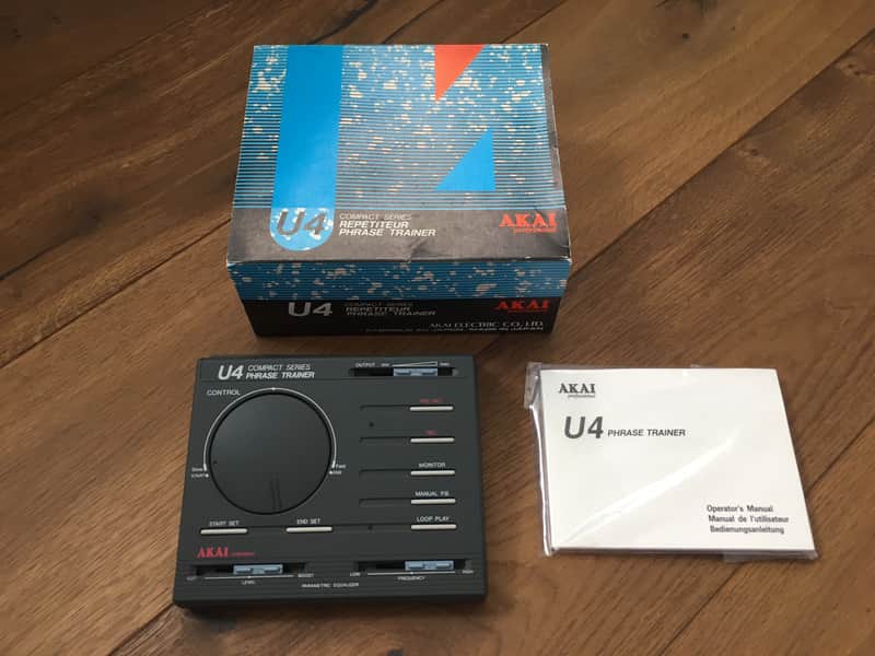 Akai U4 Compact Phrase Trainer Black Super Rare | Reverb Australia