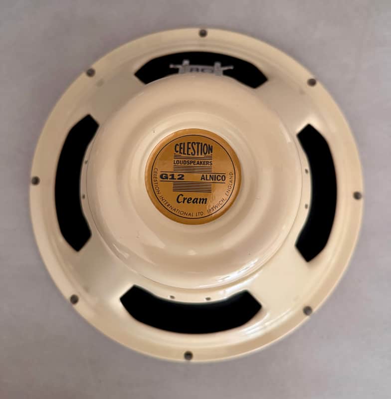 Celestion Alnico Cream 12" Creamback 90W 8 Ohm Amp Guitar Speaker image 1