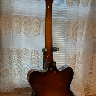 vintage KAY JAZZ II archtop guitar body / project wood only luthier parts barney kessel image 8